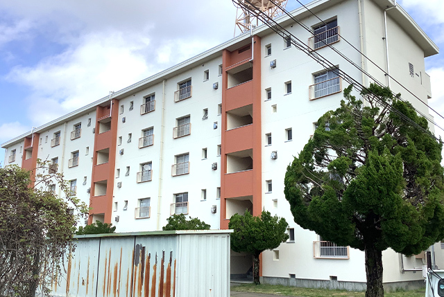 県営大河原上谷住宅(1号棟)外壁等改修工事